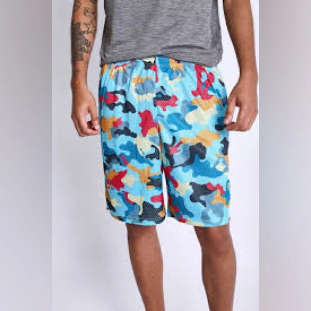 Champion blue camo shorts - Picture 1 of 6
